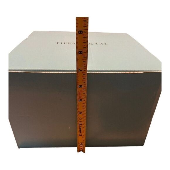 Tiffany & Co. Cube Large Gift Box w/ Tissue Paper 10”x10”x6.75” Storage READ - Picture 16 of 16